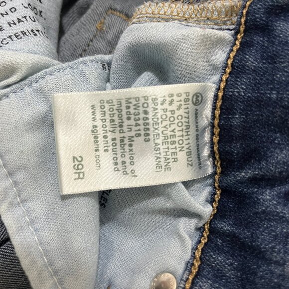 Adriano Goldschmeid Farrah Ankle Dark Wash Skinny Jeans Size 29 Style PW33418 - Picture 12 of 12